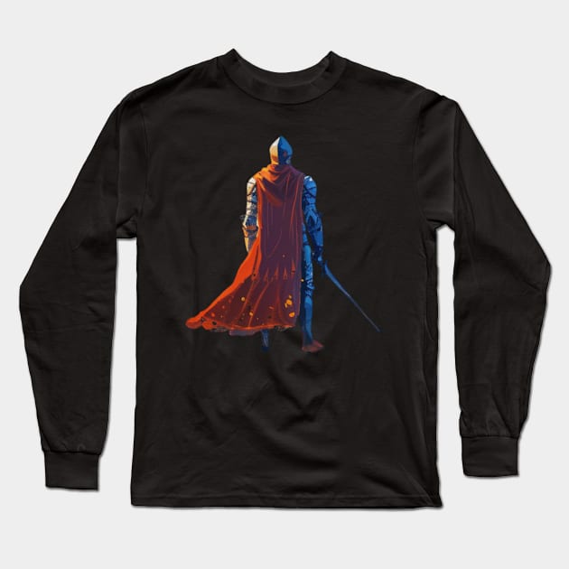 The Dark Soul's Lament A Journey of Redemption Long Sleeve T-Shirt by goddessesRED